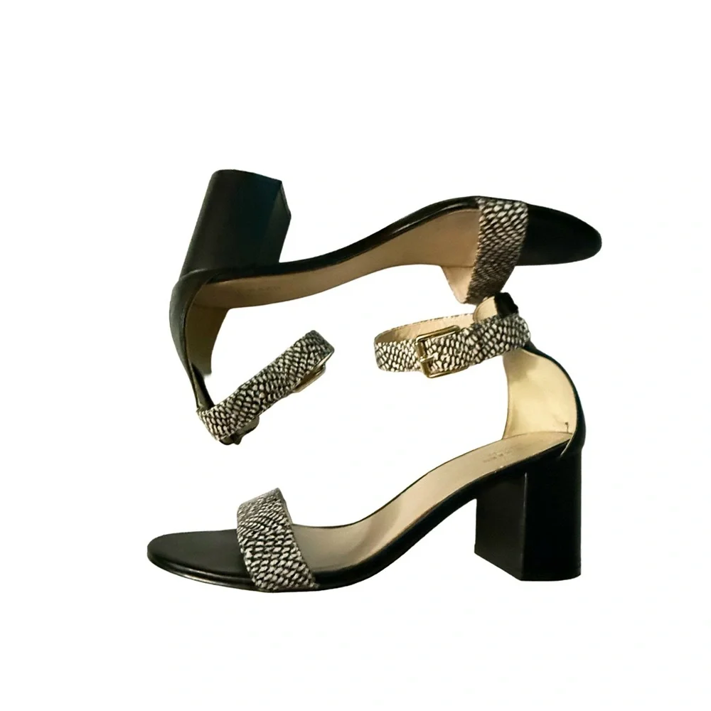 COLE HAAN Chic Clarette II Leather Open Toe Sandal Women’s Size 9 B - Picture 4 of 9